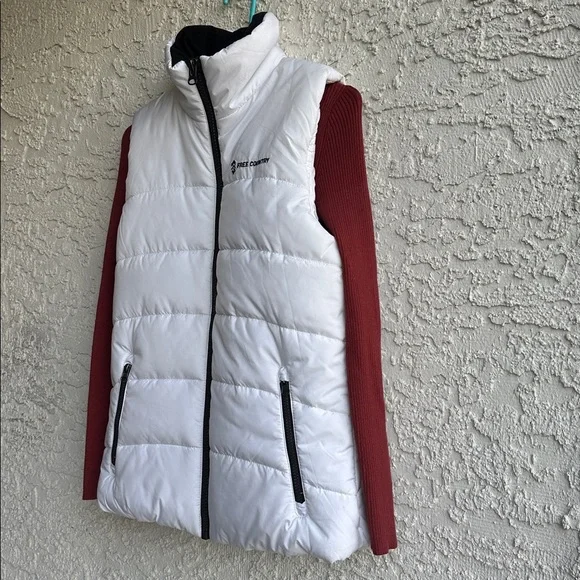 Free Country white-thick Puffer Vest with pockets-size Small-brand new/neverUsed - Picture 10 of 17